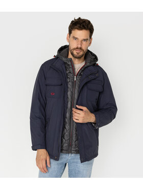 Lee Cooper Lee Cooper Kurtka zimowa ELIOS Granatowy Regular Fit