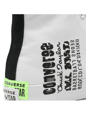 Converse Modne Superge Ctas Hi A02795C Bela