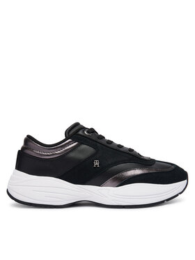 Tommy Hilfiger Tommy Hilfiger Sneakers Th Modern Sporty Runner Leather FW0FW09590 Negru