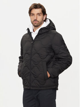 Tommy Hilfiger Tommy Hilfiger Übergangsjacke MW0MW36585 Schwarz Regular Fit