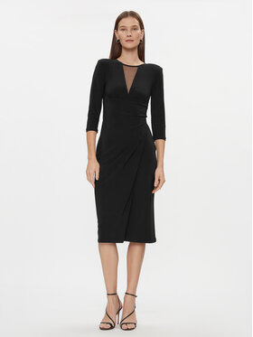 Rinascimento Rinascimento Kokteilikleit CFC0019355002 Must Regular Fit