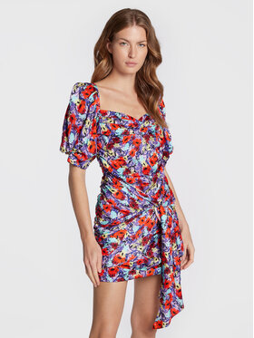 For Love & Lemons For Love & Lemons Kokteiļkleita Chiara CD2787 Daudzkrāsains Slim Fit