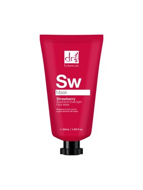 Dr Botanicals Dr Botanicals Maseczka na noc z truskawką Maska do twarzy