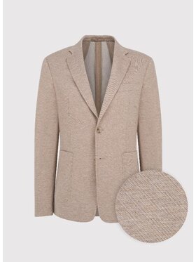 Pako Lorente Pako Lorente Marynarka P25SF-3X-009 Beżowy Slim Fit