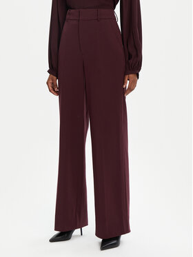 STAUD STAUD Palazzo püksid Prince R24F4138ST Bordoopunane Regular Fit