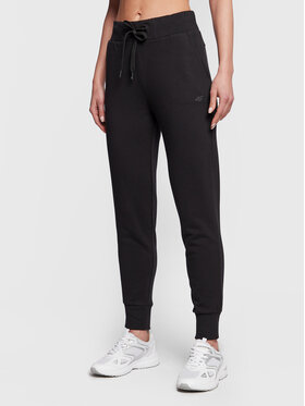 4F 4F Sporta bikses H4Z22-SPDD351 Melns Regular Fit