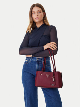 Guess Guess Handtasche Maridian II HWBG69 74090 Dunkelrot