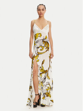 Versace Jeans Couture Versace Jeans Couture Rochie de vară 78HAO900 Alb Regular Fit