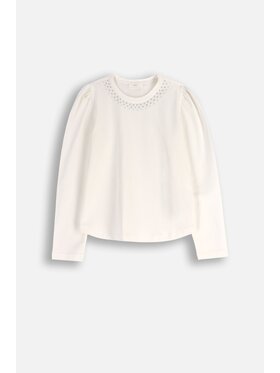 Coccodrillo Coccodrillo Bluzka ZC5143101EJG-003 Écru Regular Fit