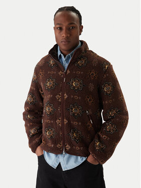 Jack & Jones Jack & Jones Fleecová mikina Norrebro 12291531 Bordová Regular Fit