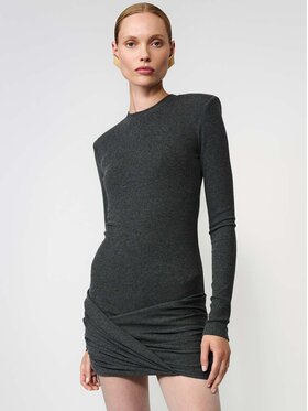 La Mania La Mania Vestito da giorno BLONDIE Grigio Classic Fit