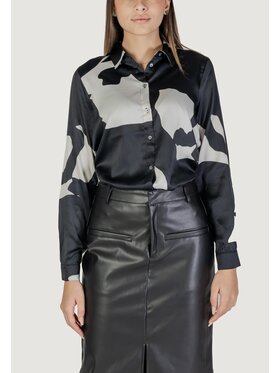 ONLY ONLY Μπλουζάκι ONLJANE LIFE L/S SHIRT PTM Μαύρο Shirt Fit