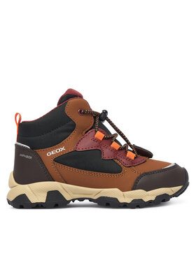 Geox Geox Schnürschuhe J Magnetar Boy B Abx J463ZC 050FU C6311 M Braun