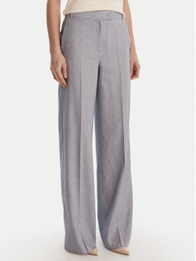 Marella Marella Pantaloni di tessuto Odino 2613131121 Celeste Straight Fit