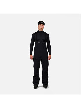 Rossignol Rossignol Spodnie narciarskie Outerlimits Insulated Bib Czarny Relaxed Fit