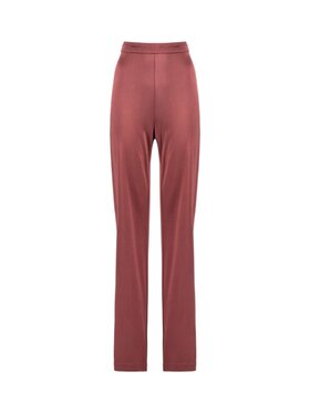 NENETTE NENETTE Chinosy eticau Bordowy Regular Fit