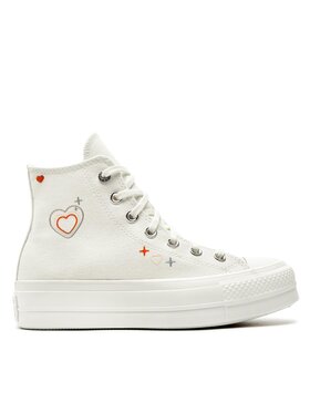 Converse Converse Plátenky Chuck Taylor All Star Lift Platform Y2K A09114C Biela