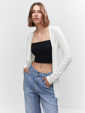 Mango Mango Kardigan Alma 57050311 Béžová Regular Fit