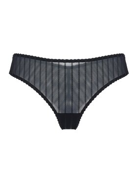 Merci Lingerie Merci Lingerie Figi brazylijskie ETR30PSB02B Czarny