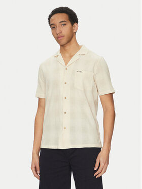 Guess Guess Hemd F5GH03 WH431 Beige Regular Fit
