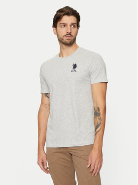 U.S. Polo Assn. U.S. Polo Assn. T-Shirt MUP3311 Szary Slim Fit