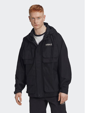 adidas adidas Übergangsjacke Adventure HK4996 Schwarz Loose Fit