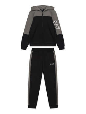 EA7 Emporio Armani EA7 Emporio Armani Спортивний костюм 7B000396 AF10368 UC001 Чорний Regular Fit