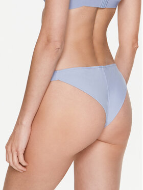 Calvin Klein Swimwear Spodnji Del Bikini KW0KW02034 Modra