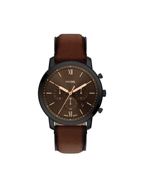 Fossil Fossil Hodinky Neutra FS6163 Hnědá