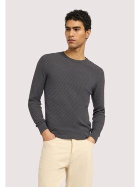 Trussardi Trussardi Sweter M0548000059N013 Szary Regular Fit