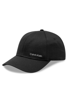 Calvin Klein Calvin Klein Καπέλο Jockey Metal Lettering K50K511310 Μαύρο
