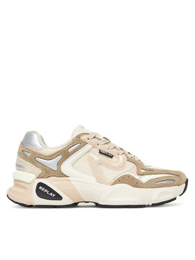 REPLAY REPLAY Sneakersy GWS9N .000.C0012T Beżowy