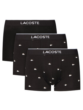Lacoste Lacoste Набір з 3 пар боксерів 5H1299 Чорний