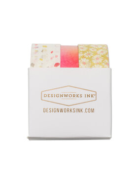 DesignWorks Ink DesignWorks Ink Taśma ozdobna DWASH-2023EU Biały