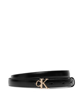 Calvin Klein Calvin Klein Gürtel Round Ck Buckle Smooth 15Mm LV04F7085G Schwarz
