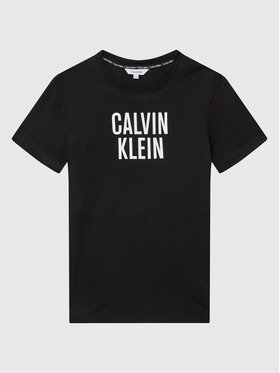 Calvin Klein Swimwear Calvin Klein Swimwear T-shirt KV0KV00014 Crna Regular Fit