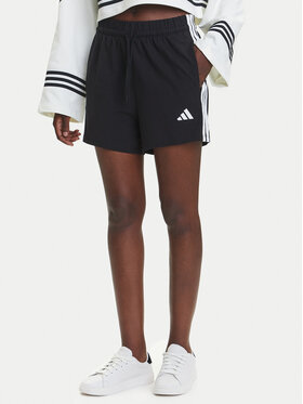 adidas adidas Αθλητικό σορτς Essentials 3-Stripes JD0908 Μαύρο Regular Fit