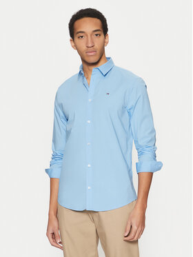 Tommy Jeans Tommy Jeans Särk Original DM0DM04405 Sinine Slim Fit