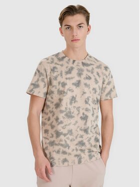 4F 4F T-Shirt 4FRSS25TTSHM2730-83A Brązowy Oversize