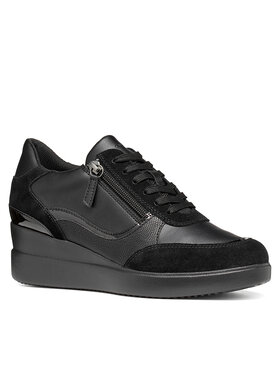 Geox Geox Sportcipők D Stardust D6630B 5422 C9999 Fekete
