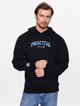 Primitive Džemperis 2Pac P14395 Juoda Regular Fit