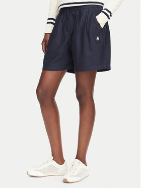 Beverly Hills Polo Club Beverly Hills Polo Club Kratke hlače iz tkanine P-SS26W-B576580-VF Mornarsko modra Regular Fit