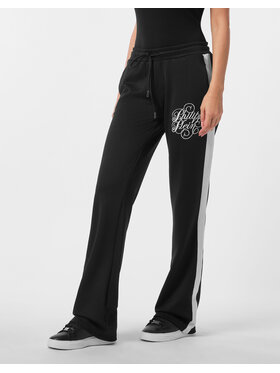 PHILIPP PLEIN PHILIPP PLEIN Teplákové kalhoty 27237 Černá Jogger Fit