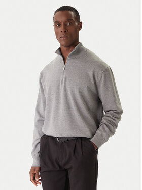 Calvin Klein Calvin Klein Sveter LV040BM356 Sivá Regular Fit