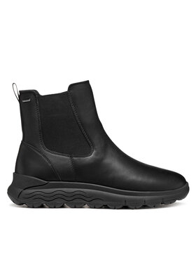 Geox Geox Īsie zābaki D Spherica 4X4 B Abx D5626A 00085 C9999 Melns
