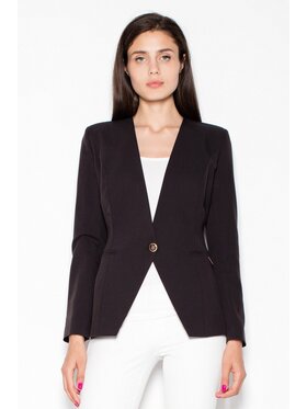 Venaton Venaton Marynarka VT086 Czarny Slim Fit