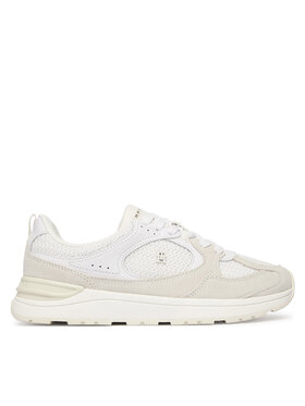 Tommy Hilfiger Tommy Hilfiger Αθλητικά Th Mix Material Runner FW0FW09306 Λευκό