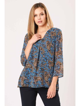 QUIOSQUE QUIOSQUE Halenka BOHEME SHIRT Barevná Regular Fit