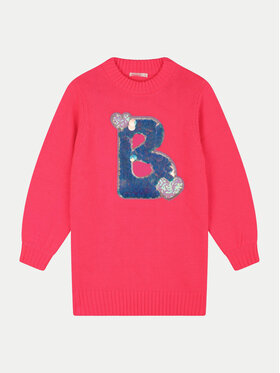 Billieblush Billieblush Плетена рокля U20521 Розов Regular Fit