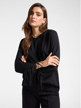 Elena Mirò Elena Mirò T-Shirt G290Z000448N033 Czarny Regular Fit
